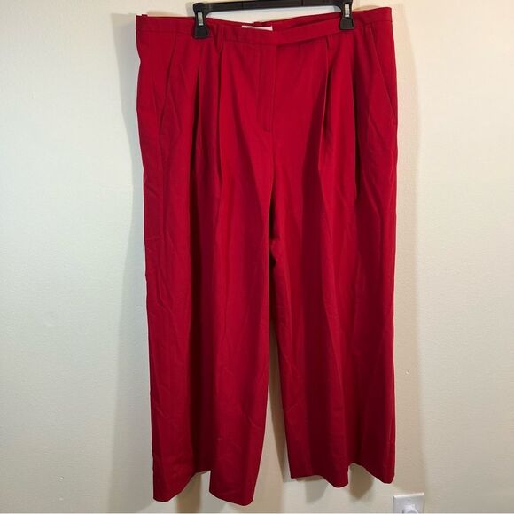 Dorothee Schumacher Women’s Red Trousers Dress Pants - Picture 1 of 12